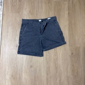 Gap Grey Girlfriend Chino Shorts size 6